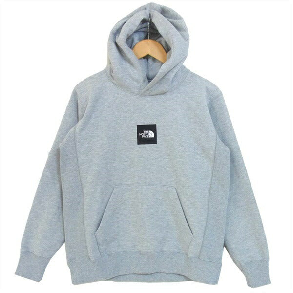 THE NORTH FACE ノースフェイス NT61821R Heather Logo Big Hoodie ヘザー ロゴ ビッグ フーディー パーカー グレー系 M【美品】【中古】