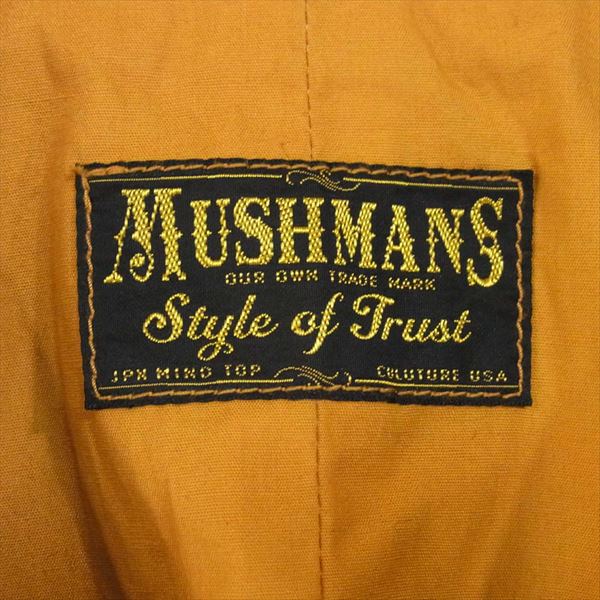 MASHMANS マッシュマンズ HORSE HIDE ホースハイド レザーベスト 馬革 日本製 ベスト ジレ ベージュ系 表記無し【中古】