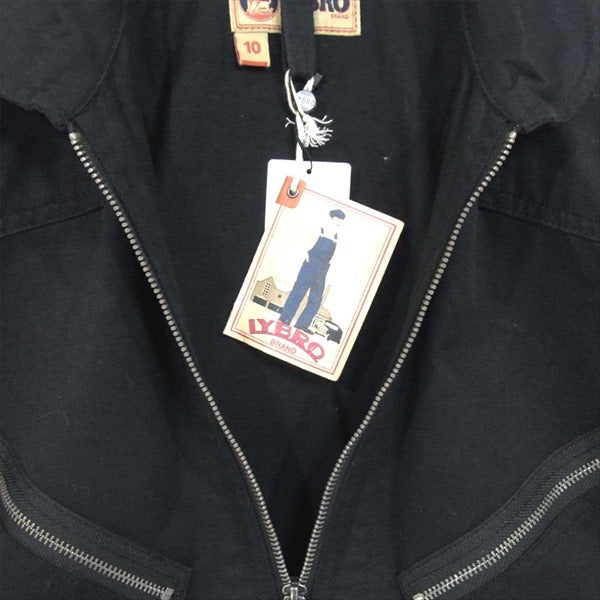 Nigel Cabourn ナイジェルケーボン 8035-20-53000 LYBRO ライブロ ジャケット 黒系 10【極上美品】【中古】