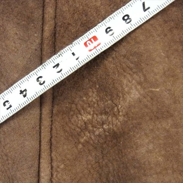 schott ショット ムートン レザー フライト ボマー アメリカ製 ジャケット ブラウン系 42【中古】