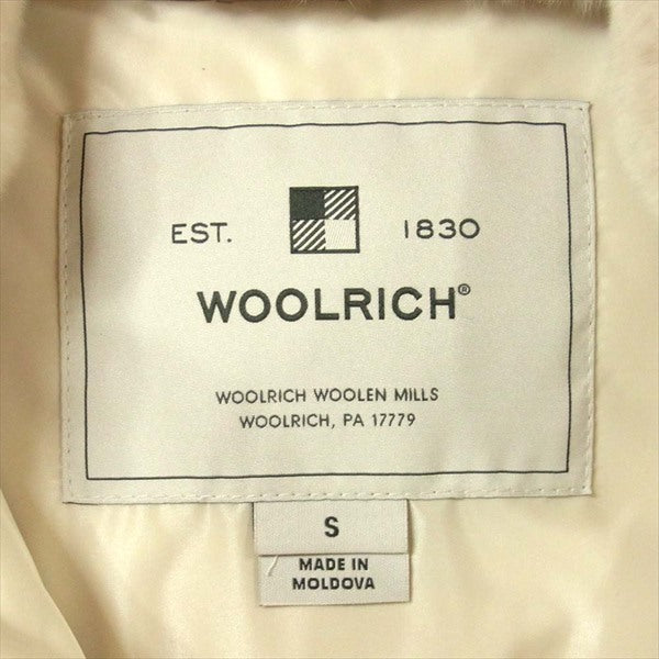 WOOLRICH ウールリッチ WWOU0280 MAPLE COAT メイプルコート レディース ダウンコート オフホワイト系 S【中古】
