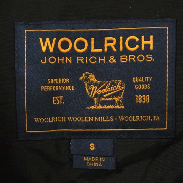 WOOLRICH ウールリッチ WWCPS2479 ARCTIC PARKA DF アークティックパーカ レディース ダウンコート ブラック系 S【新古品】【未使用】【中古】