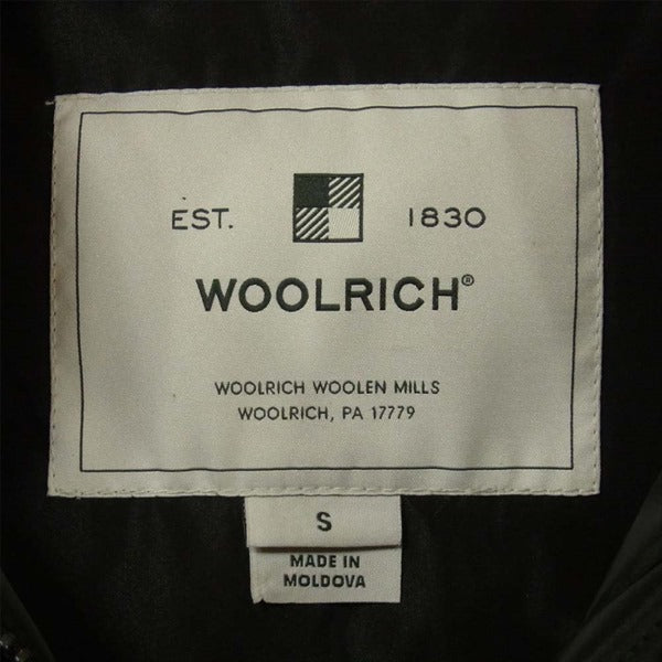 WOOLRICH ウールリッチ WWOU0280 MAPLE COAT メイプル レディース ダウンコート ブラック系 S【新古品】【未使用】【中古】