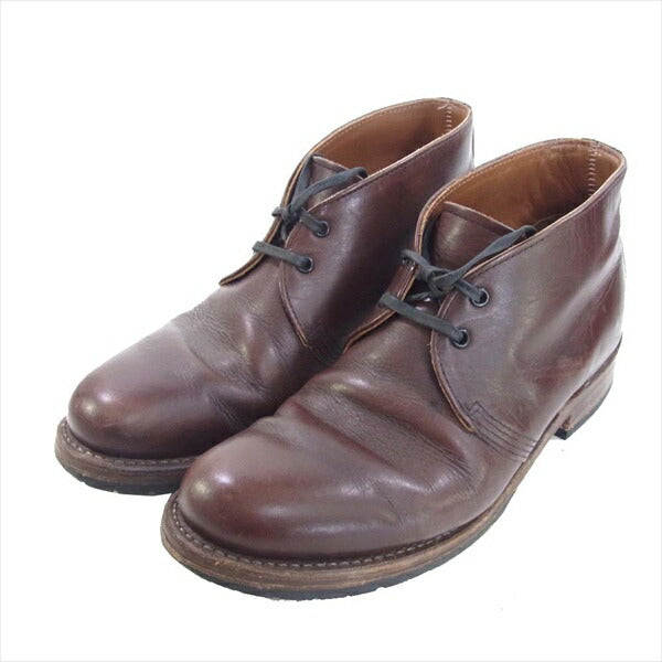 RED WING レッドウィング 9017 BECKMAN CHUKKA ベックマン チャッカ ブーツ ブラウン系 7.5D【中古】
