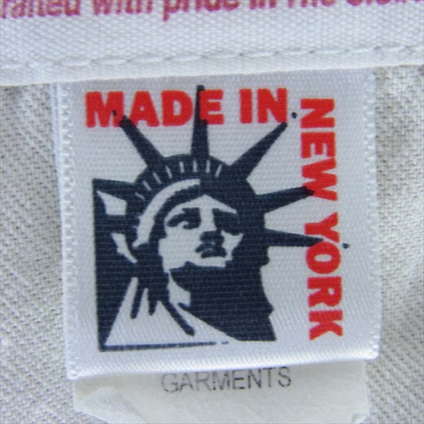 Engineered Garments エンジニアードガーメンツ ピンストライプ メカニック コート ジャケット ネイビー系 XS【中古】