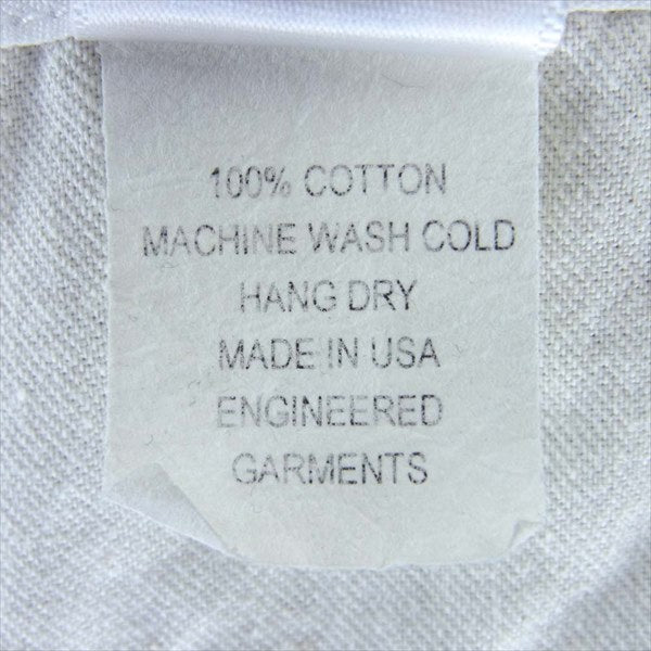 Engineered Garments エンジニアードガーメンツ ピンストライプ メカニック コート ジャケット ネイビー系 XS【中古】