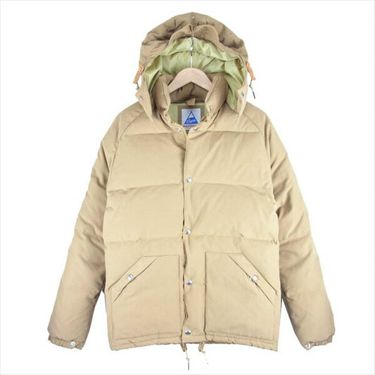 ケープハイツ サミット ダウン ジャケット ライトブラウン系 XS【美品】【中古】