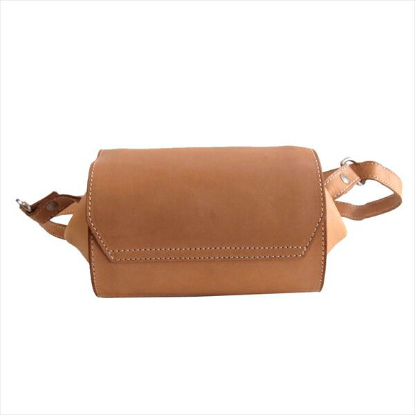 BREE ブリー Leather shoulder Bag レディース レザー ショルダーバッグ ベージュ系【中古】