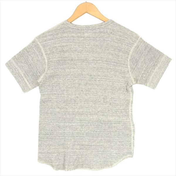 PHIGVEL フィグベル PMAC-CL01 クルーネック 長袖 ワッフルサーマルカットソー Tシャツ グレー系 6【美品】【中古】
