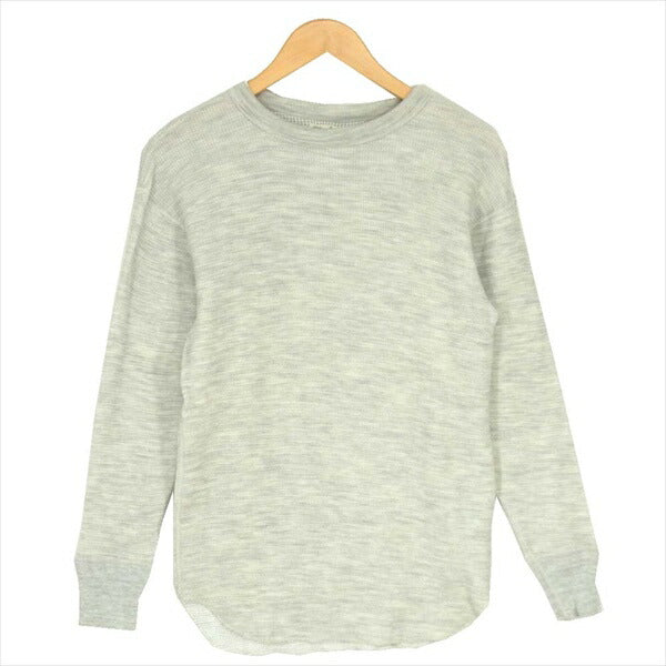 PHIGVEL フィグベル PMAE-CL03 CW WAFFLE TOP サーマル ワッフル カットソー グレー系 1【美品】【中古】