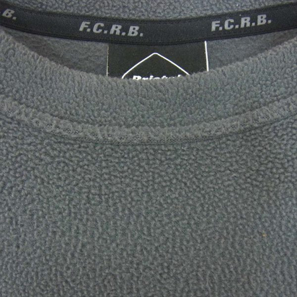 エフシーアールビー FCRB-192043 19AW POLARTEC MICRO FLEECE L／S TOP フリース トップス カットソー グレー系 S【中古】