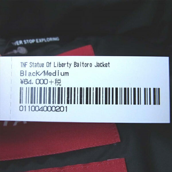 Supreme シュプリーム ノースフェイス THE NORTH FACE ND91901 19AW BALTRO リバティ バルトロ ダウン ジャケット ブラック系 M【新古品】【未使用】【中古】