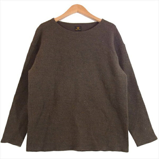 DJANGOATOUR ジャンゴアトゥール DT-44 メンズ クルーネック ニット ブラウン系 4【中古】