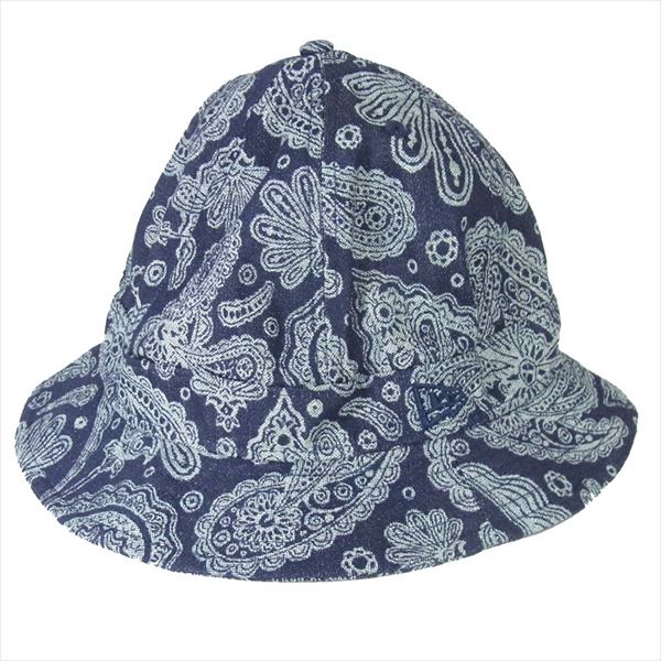 NEW ERA ニューエラ EXPLORER PAISLEY ペイズリー バケットハット 帽子 ネイビー系【新古品】【未使用】【中古】