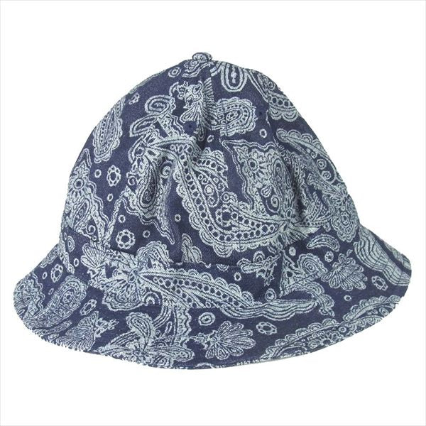 NEW ERA ニューエラ EXPLORER PAISLEY ペイズリー バケットハット 帽子 ネイビー系【新古品】【未使用】【中古】