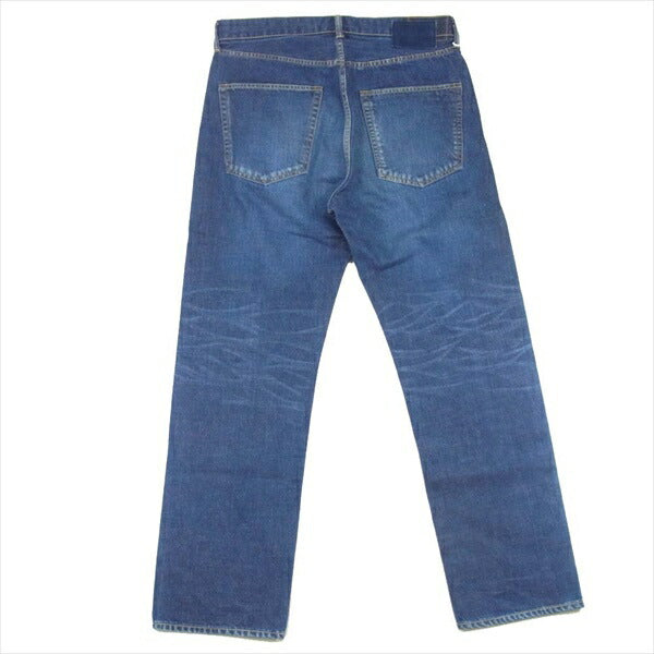 VISVIM ビズビム 118105005031 18SS Social Sculpture denim 01 damaged15 ストレート デニム パンツ インディゴブルー系 W34【美品】【中古】