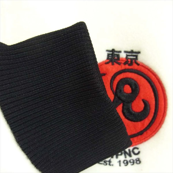 リチャードソン × Bonjour records JP CAR CLUB JK カークラブ ジャケット スタジャン 白系 L【新古品】【未使用】【中古】