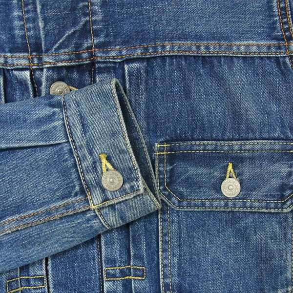 VISVIM ビズビム 0117105006001 17SS 101 JKT DAMAGED デニム ジャケット インディゴブルー系 2【中古】