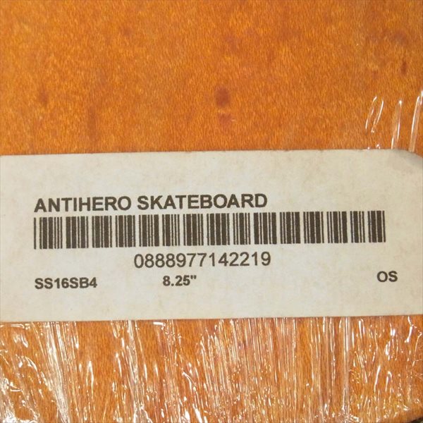 Supreme シュプリーム × アンタイヒーロー アンチヒーロー ANTIHERO 16SS Pope Skateboard スケートボード ブラウン系【新古品】【未使用】【中古】