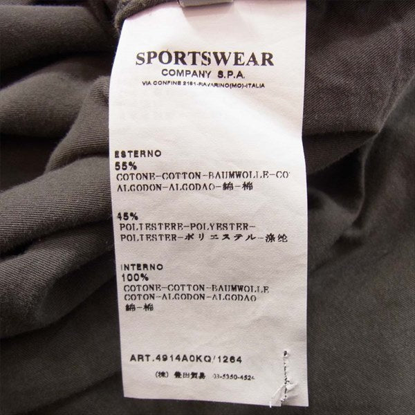 STONE ISLAND ストーンアイランド 4914A0KQ デニムス Denims カバーオール ジャケット 黒系 L【中古】