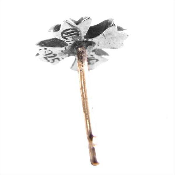 CHROME HEARTS クロムハーツ（原本有） 国内正規店原本付属 No2 CH PLS DIA CHプラススタッド 1ダイヤ ピアス シルバー【中古】