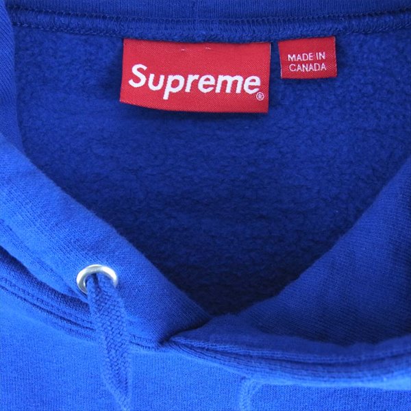 Supreme シュプリーム 19SS Motherfucker Hooded Sweatshirt フード スウェット パーカー 青【美品】【中古】
