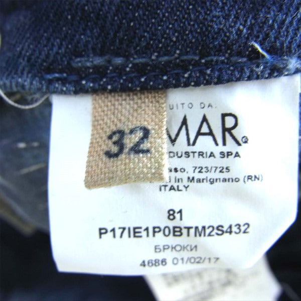 SIVIGLIA シビリア トラウザーズ デニム パンツ インディゴブルー系 32【中古】