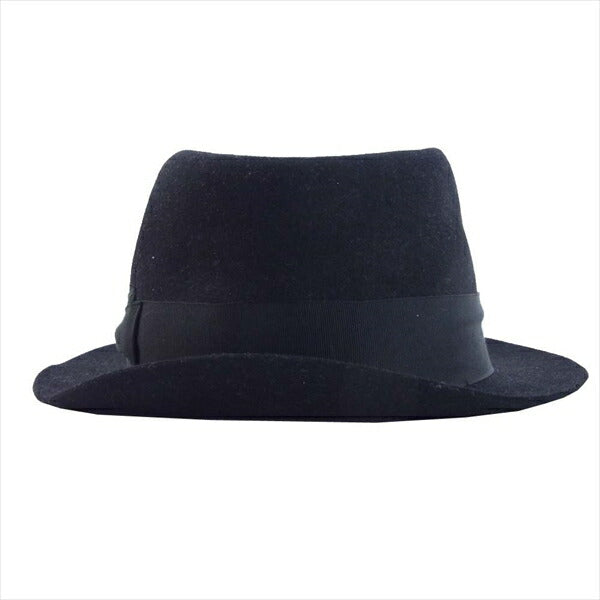 WACKO MARIA ワコマリア 東京 HATROCKERS ラビット ファー 中折れ ハット 帽子 ブラック系 L【中古】