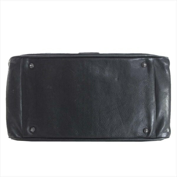 CHROME HEARTS クロムハーツ（原本無） GYM MD ジムバッグ ミディアム レザー ハンド バッグ ブラック系【中古】