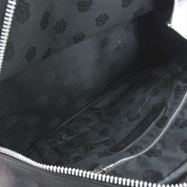 CHROME HEARTS クロムハーツ（原本無） GYM MD ジムバッグ ミディアム レザー ハンド バッグ ブラック系【中古】