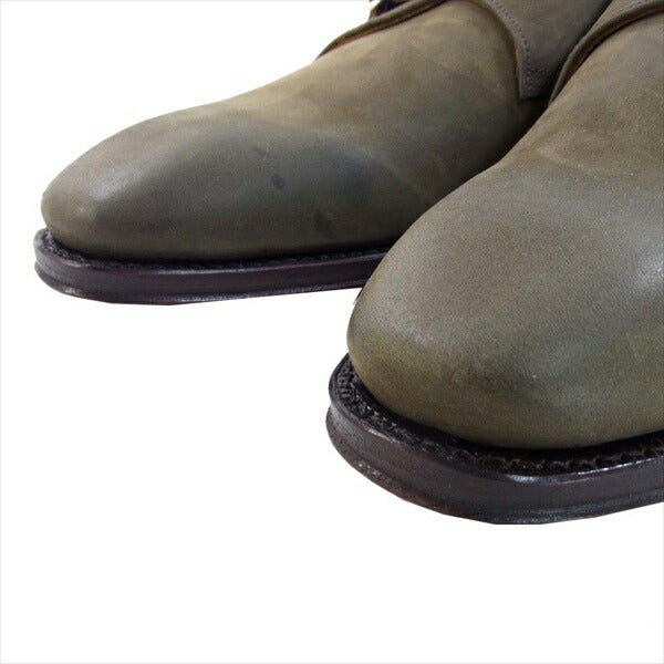 JALAN SRIWIJAYA ジャランスリウァヤ × green label relaxing 98872 シングル モンク シューズ カーキ(オリーブグリーン)系 42【新古品】【未使用】【中古】
