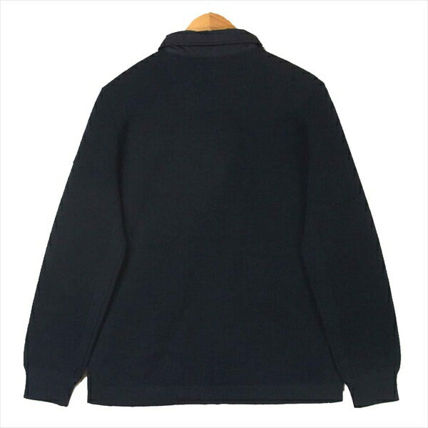 CANADA GOOSE カナダグース 国内正規品 サザビーリーグ 6935M HyBridge Knit ハイブリッジ ダウン シャツ  レディース ニット ネイビー系 M【新古品】【未使用】【中古】