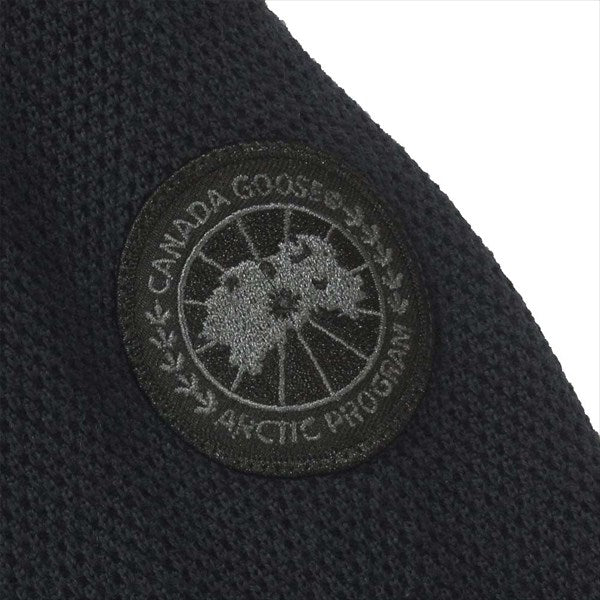 CANADA GOOSE カナダグース 国内正規品 サザビーリーグ 6935M HyBridge Knit ハイブリッジ ダウン シャツ  レディース ニット ネイビー系 M【新古品】【未使用】【中古】