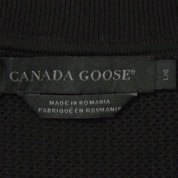 CANADA GOOSE カナダグース 国内正規品 サザビーリーグ 6934M ウィンドブリッジ フルジップセーター レディース ジャケット ブラック系 L【新古品】【未使用】【中古】