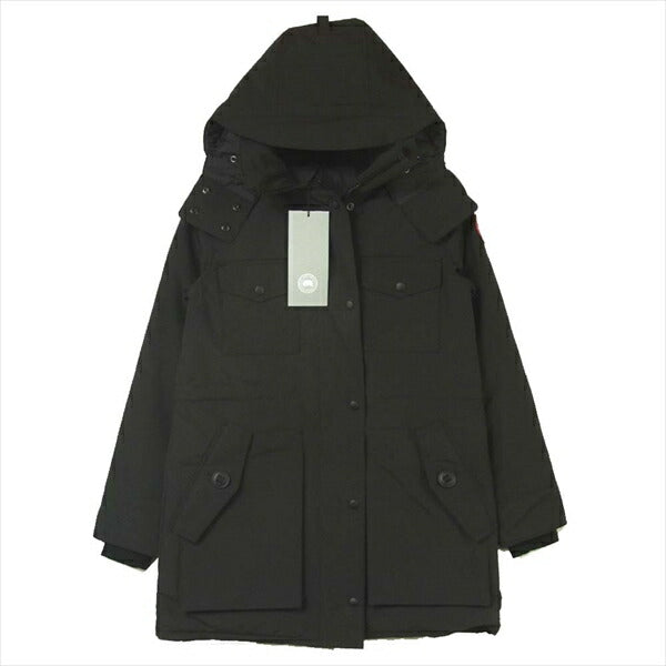 CANADA GOOSE カナダグース 国内正規品 サザビーリーグ 5806L カナダ製 ガブリオラパーカー レディース ダウンジャケット ブラック系 XS【新古品】【未使用】【中古】