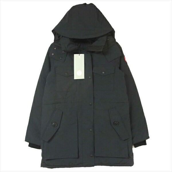 CANADA GOOSE カナダグース 国内正規品 サザビーリーグ 5806L カナダ製 ガブリオラパーカー レディース ダウンジャケット ネイビー系 S【新古品】【未使用】【中古】