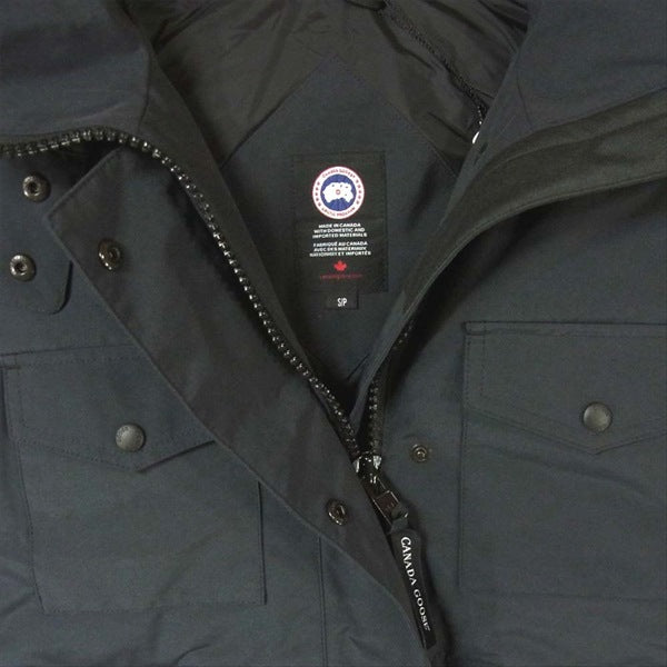 CANADA GOOSE カナダグース 国内正規品 サザビーリーグ 5806L カナダ製 ガブリオラパーカー レディース ダウンジャケット ネイビー系 S【新古品】【未使用】【中古】