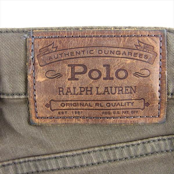 POLO RALPH LAUREN ポロ・ラルフローレン ジーンズ パンツ デニム パンツ ブラウン系 38/30【極上美品】【中古】