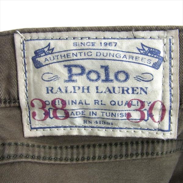 POLO RALPH LAUREN ポロ・ラルフローレン ジーンズ パンツ デニム パンツ ブラウン系 38/30【極上美品】【中古】