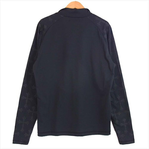 DANCE WITH DRAGON ダンスウィズドラゴン D1-178101 ハーフジップ ジャケット 黒系 ２【中古】