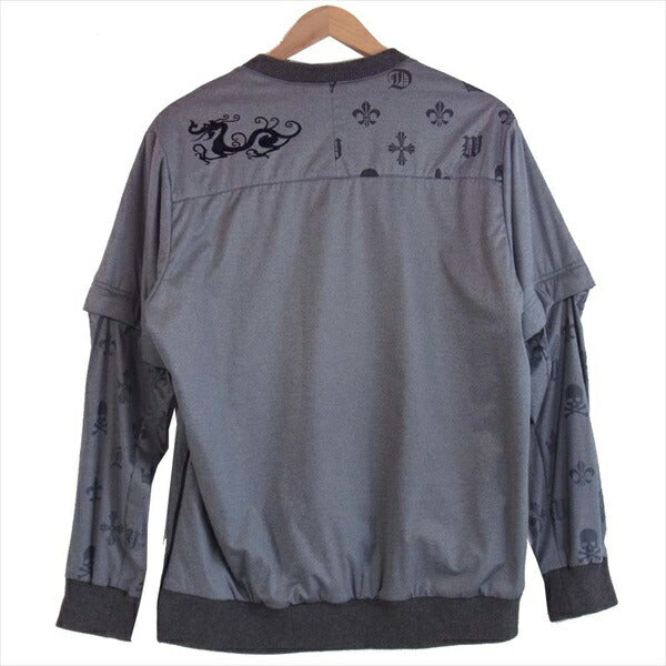 DANCE WITH DRAGON ダンスウィズドラゴン D1-321101 2way スニード ウィンド ジャケット グレー系 3【中古】