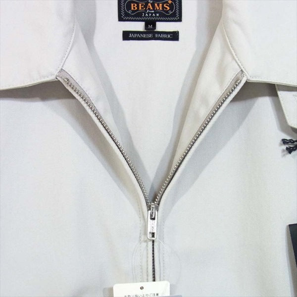BEAMS ビームス ジップアップ ツイルブルゾン コットンツイル 11-18-5280-803-05-18 ブルゾン CEMENT M【中古】