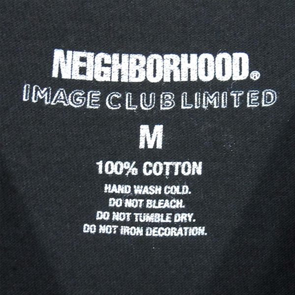 NEIGHBORHOOD ネイバーフッド 20SS NHIX-1 / C-TEE SS Keith Morris イメージクラブリミテッド 天竺 Tシャツ 黒系 M【美品】【中古】