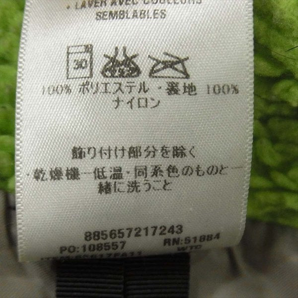 patagonia パタゴニア 11年製 65617 RETRO-X VEST キッズ 子供用 レトロエックス ベスト フリース ジャケット ライトグリーン系 KIDS' XS【中古】