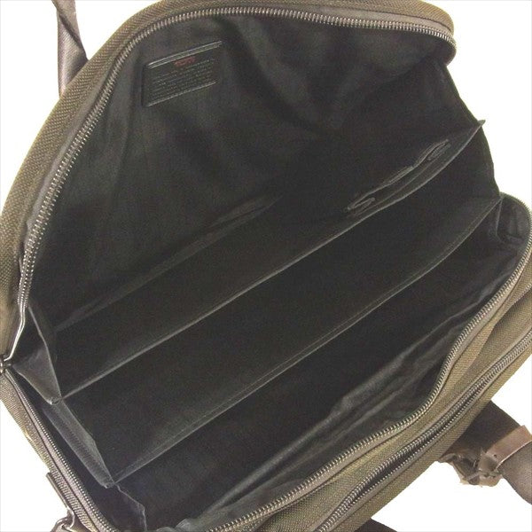 TUMI トゥミ 26141BH エクスパンダー ブリーフケース ビジネスバッグ ブラウン系【中古】