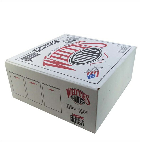 WHITE'S BOOTS ホワイツブーツ スモークジャンパー レザー ブーツ ブラウン系 39【中古】