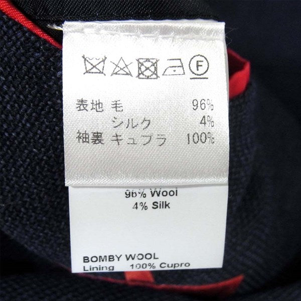イザイア 国内正規品 PR41-07918-04784 SAILOR セイラ― 2B テーラード テーラードジャケット ダークネイビー系 50【美品】【中古】