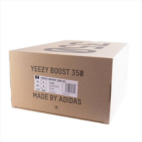 adidas アディダス イージーブースト YEEZY BOOST 国内正規品 FU9006 350 V2 BLACK ローカット スニーカー グレー系 27.5㎝【美品】【中古】