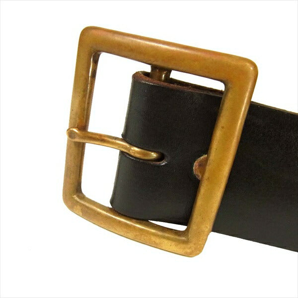 TENDERLOIN テンダーロイン × HTC T-STUDS 2ND ブランドロゴスタッズ レザーベルト ブラウン系【中古】