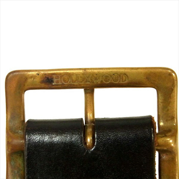 TENDERLOIN テンダーロイン × HTC T-STUDS 2ND ブランドロゴスタッズ レザーベルト ブラウン系【中古】